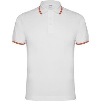 Футболка поло NATION мужская, БЕЛЫЙ