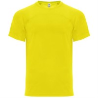 Спортивная футболка MONACO унисекс, ЖЕЛТЫЙ
