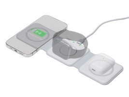 Беспроводное зарядное устройство 3-в-1 Road, 15 Вт