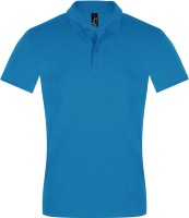 Рубашка поло мужская Perfect Men 180 бирюзовая