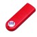 USB 2.0- флешка промо на 64 Гб прямоугольной формы, выдвижной механизм