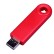 USB 2.0- флешка промо на 64 Гб прямоугольной формы, выдвижной механизм