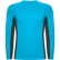 Спортивная футболка SHANGHAI L/S мужская, БИРЮЗОВЫЙ/ТЕМНЫЙ ГРАФИТ