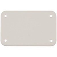 Лейбл из ПВХ Kreta, S, белый