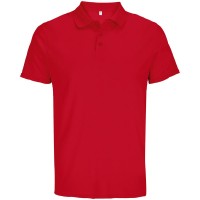 Рубашка поло унисекс Pitcher, красная