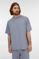 Футболка унисекс оверсайз T2, серая