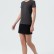 Футболка женская Regent Fit Women, черный меланж